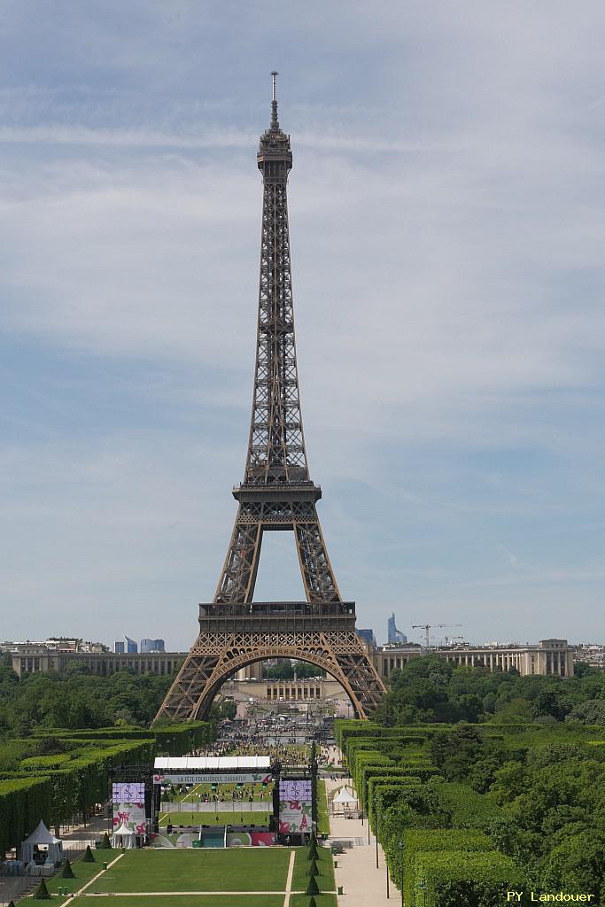 Paris vu d'en haut, Tour Eiffel, 13 place Joffre (cole militaire