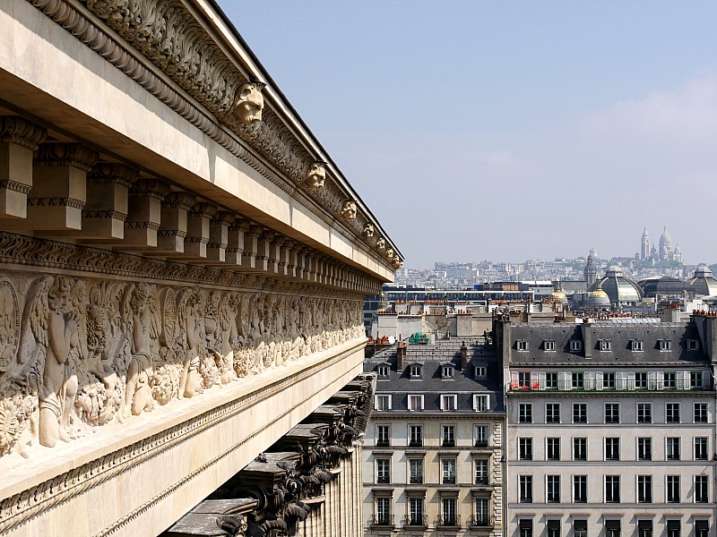 Paris vu d'en haut, glise de la Madeleine, 2 Place de la Madeleine