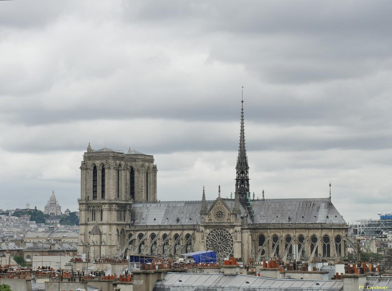 Paris vu d'en haut, Cathdrale Notre-Dame de Paris, 5 rue Descartes (ancienne cole polytechnique)