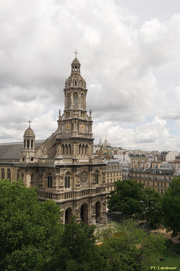 Paris vu d'en haut, glise de la Trinit, 1 rue Estienne d'Orves