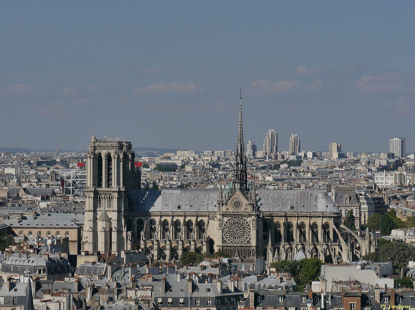 Paris vu d'en haut, Cathdrale Notre-Dame de Paris, Panthon