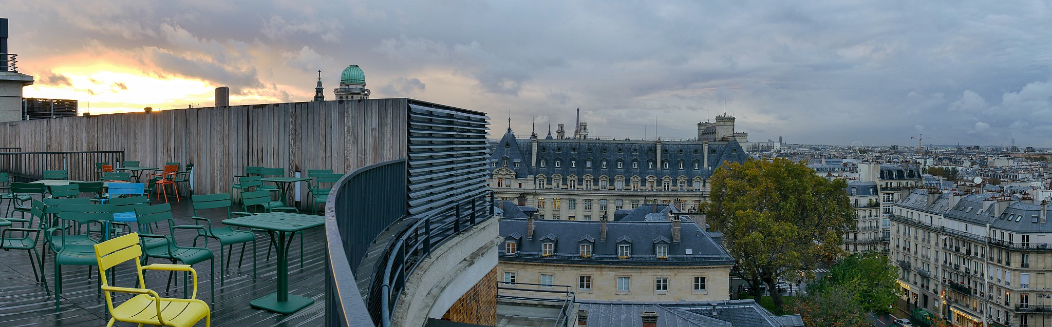 Paris vu d'en haut, 11 Place Marcelin Berthelot (Collge de France)