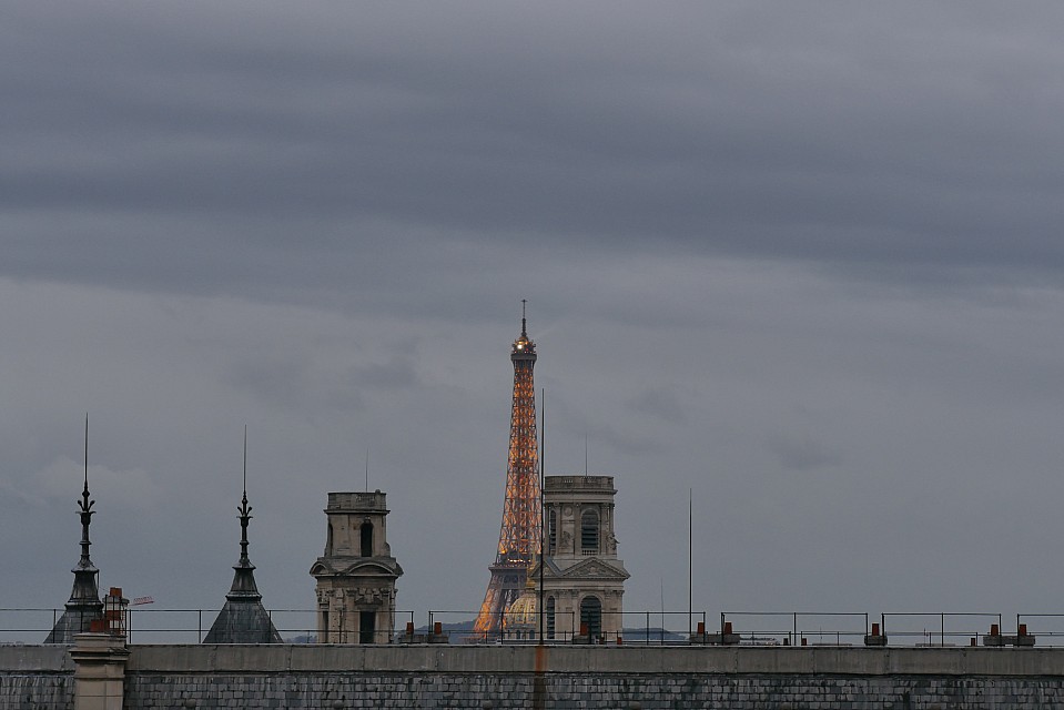 Paris vu d'en haut, Tour Eiffel, 11 Place Marcelin Berthelot (Collge de France)