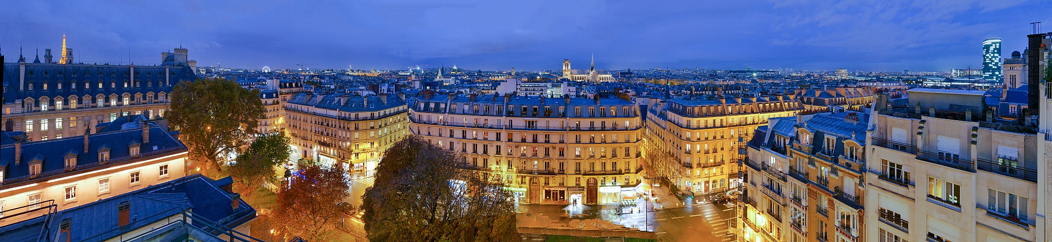 Paris vu d'en haut,  11 Place Marcelin Berthelot (Collge de France)