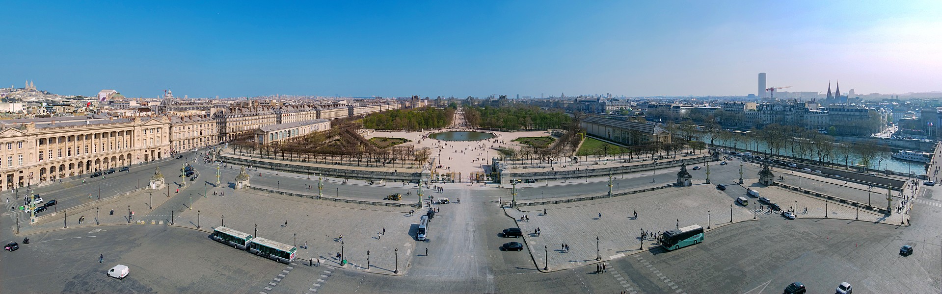 Paris vu d'en haut,  Place de la Concorde