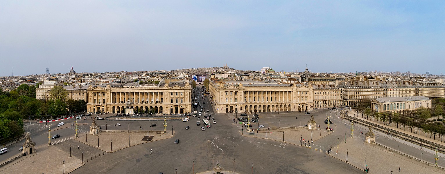 Paris vu d'en haut, Place de la Concorde