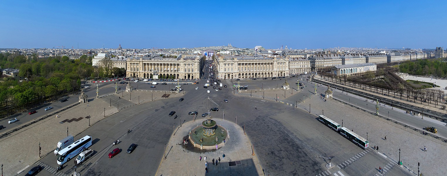 Paris vu d'en haut, Place de la Concorde