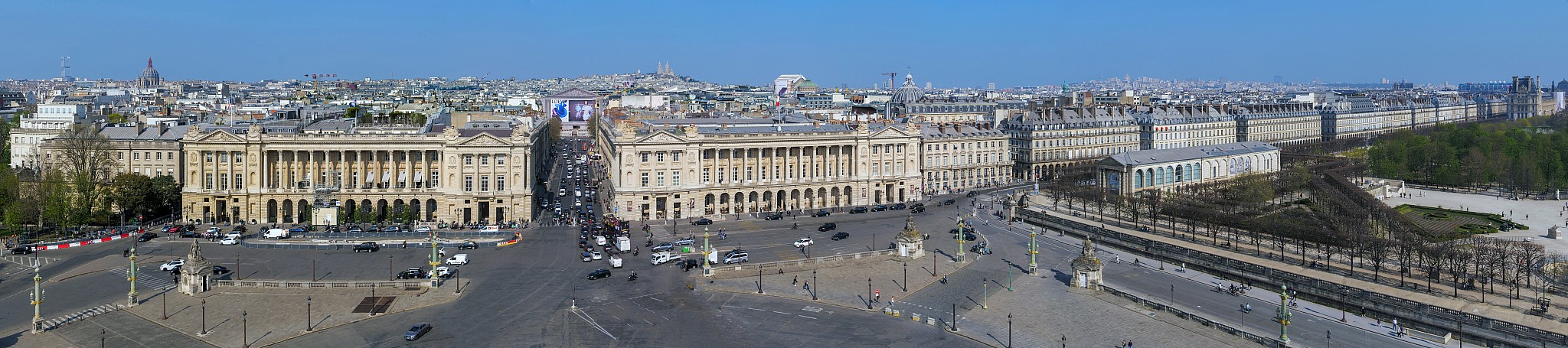 Paris vu d'en haut,  Place de la Concorde