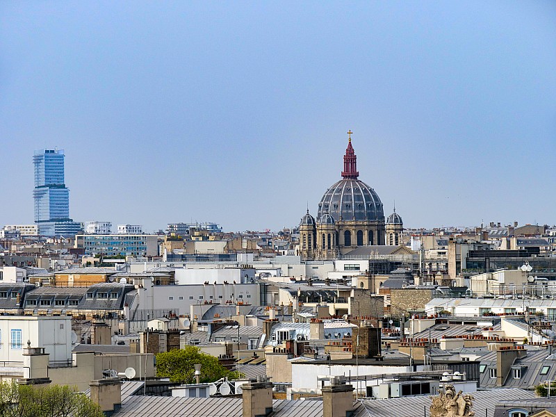 Paris vu d'en haut, glise Saint-Augustin, Place de la Concorde