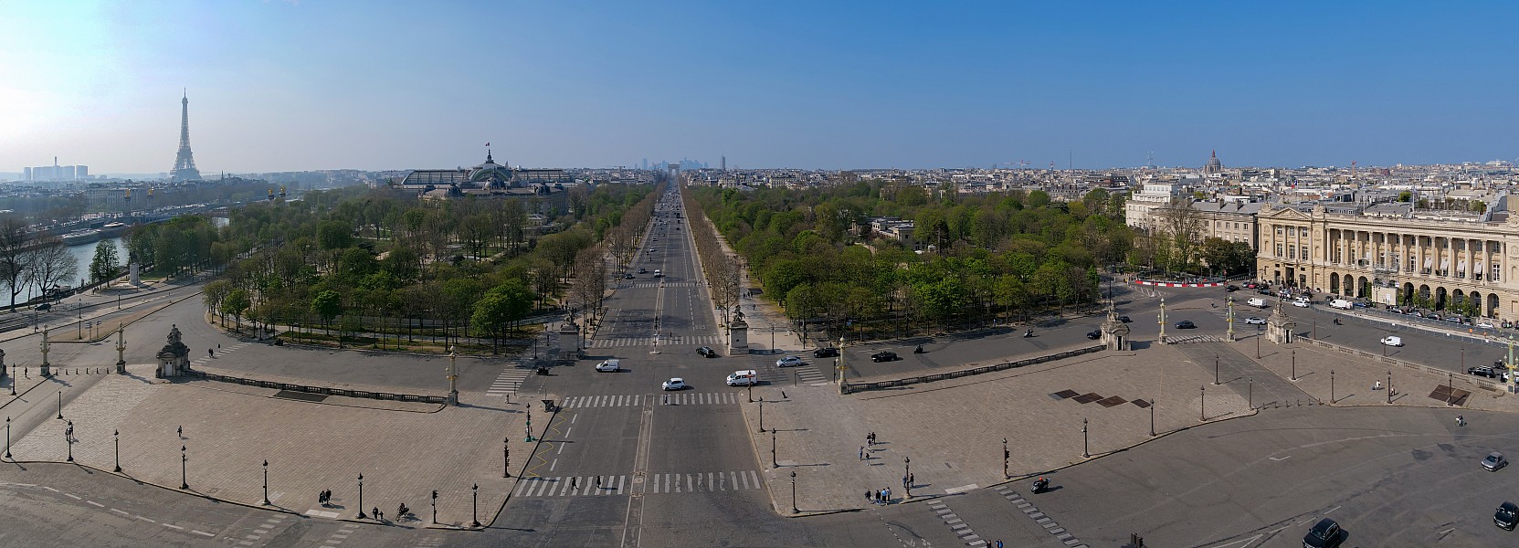 Paris vu d'en haut,  Place de la Concorde