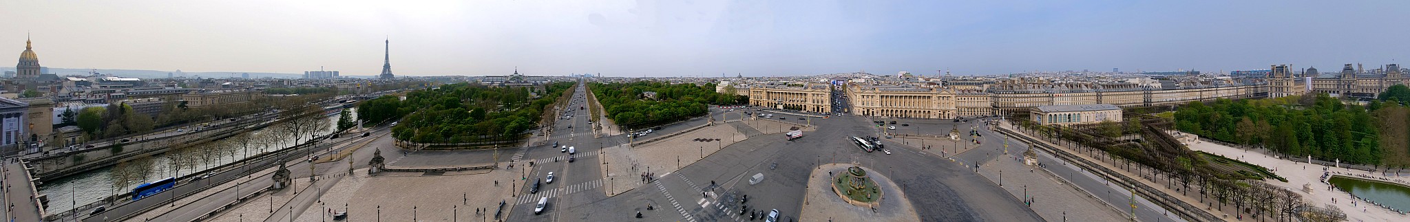 Paris vu d'en haut,  Place de la Concorde