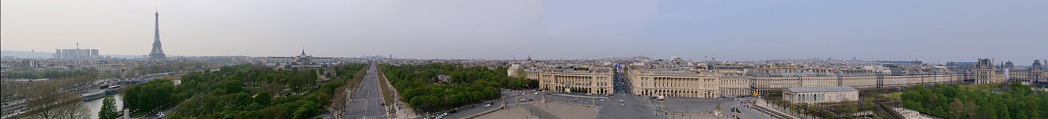 Paris vu d'en haut,  Place de la Concorde