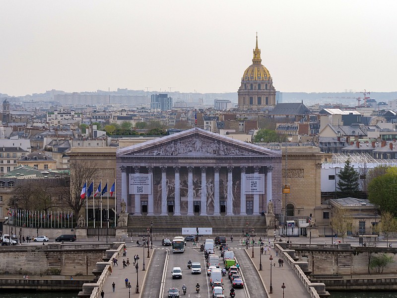 Paris vu d'en haut, Invalides, Place de la Concorde