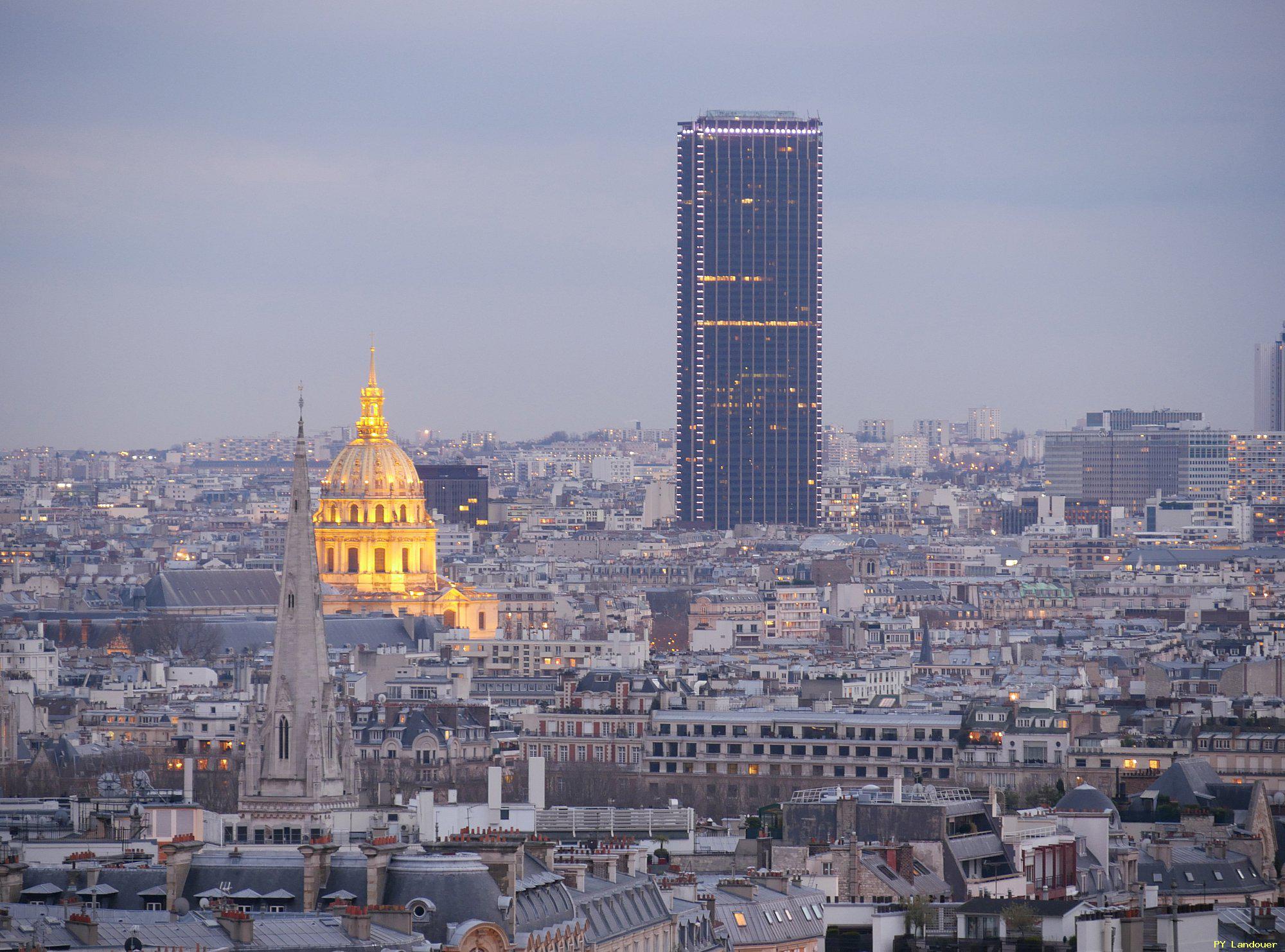 Paris vu d'en haut, Invalides, Arc de Triomphe de l'toile