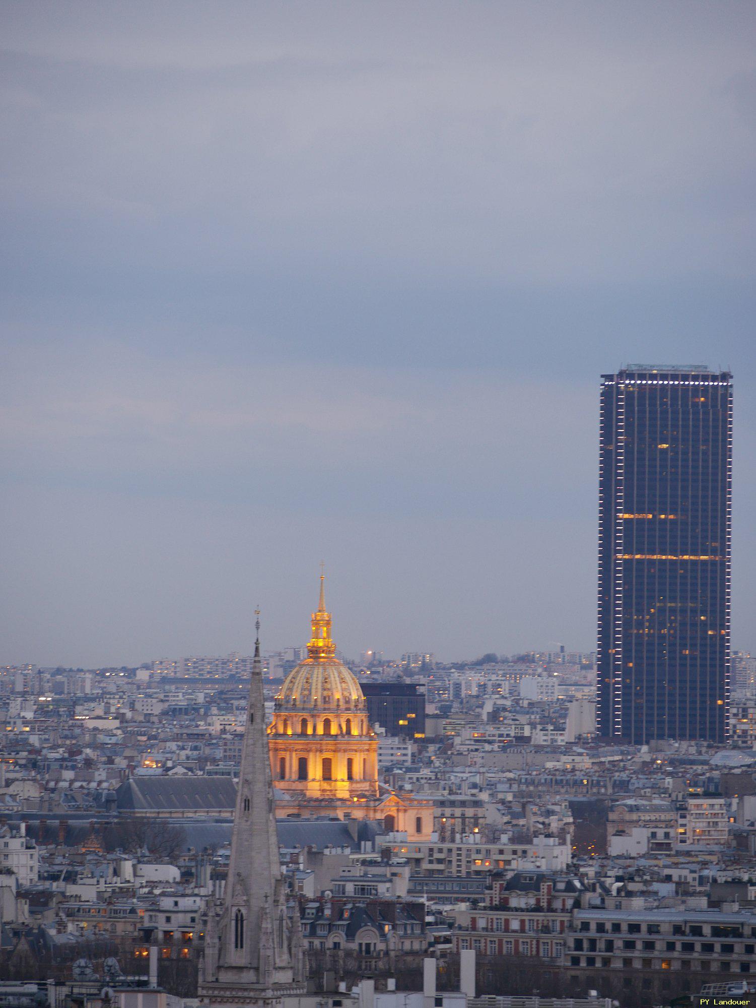 Paris vu d'en haut, Invalides, Arc de Triomphe de l'toile