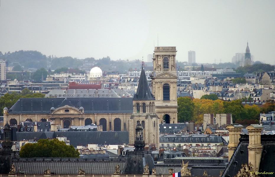 Paris vu d'en haut, glise Saint-Sulpice, Vues du toit de l'Opra Garnier