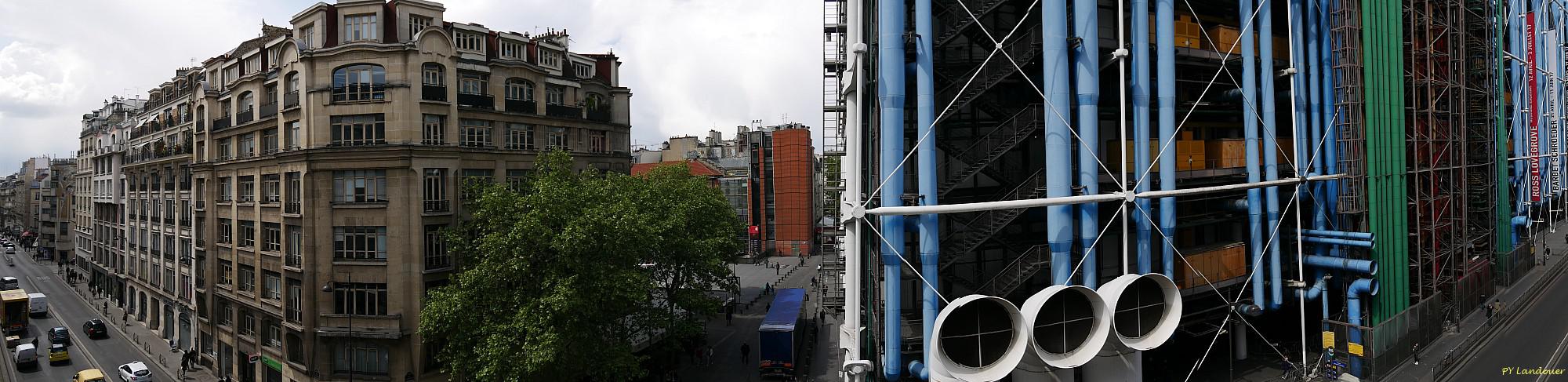 Paris vu d'en haut,  20 rue du Renard