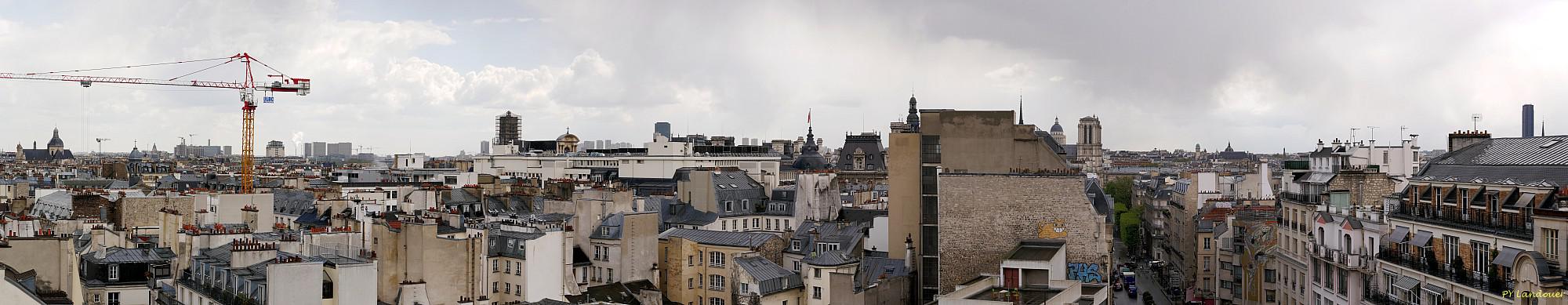 Paris vu d'en haut,  20 rue du Renard