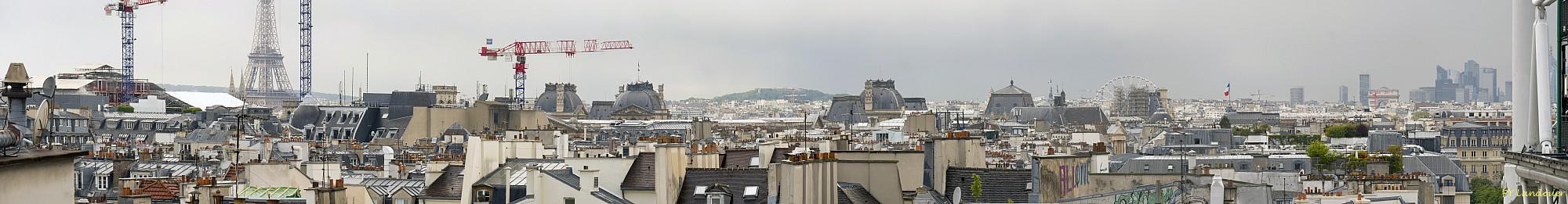 Paris vu d'en haut,  20 rue du Renard