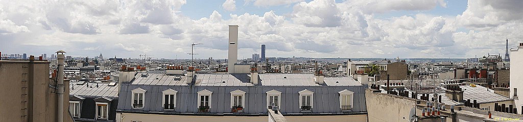 Paris vu d'en haut,  36 rue Bellefond