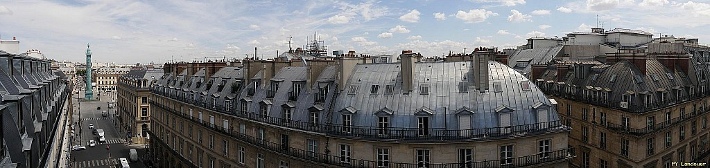 Paris vu d'en haut,  5 rue de Castiglione