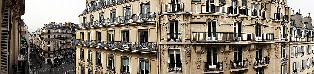 Paris vu d'en haut,  26 avenue de l'Opra