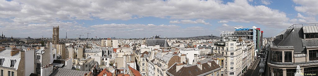 Paris vu d'en haut,  6 rue du Renard