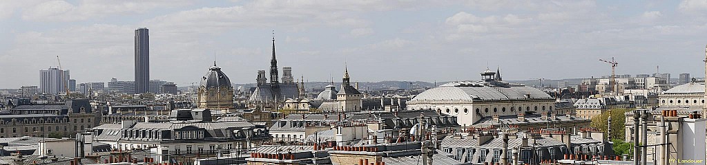Paris vu d'en haut,  6 rue du Renard
