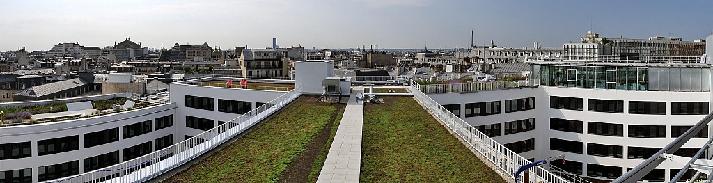 Paris vu d'en haut,  27 rue de Londres