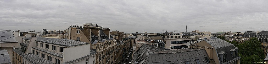 Paris vu d'en haut,  43 Boulevard des Capucines