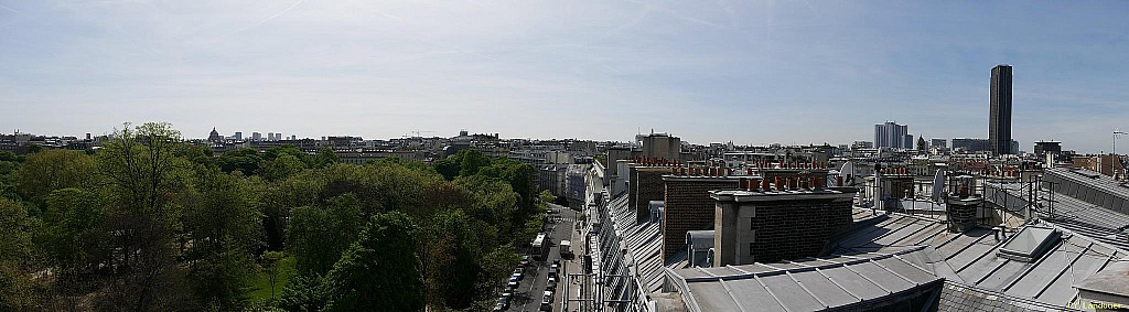 Paris vu d'en haut,  26 rue Guynemer