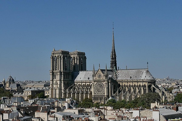 Paris vu d'en haut, Cathdrale Notre-Dame de Paris