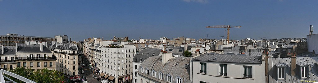 Paris vu d'en haut,  27 rue de Londres