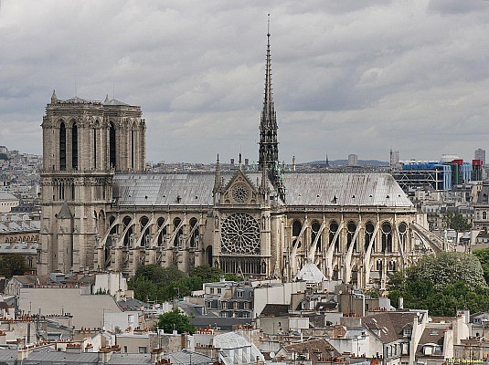 Paris vu d'en haut, Cathdrale Notre-Dame de Paris