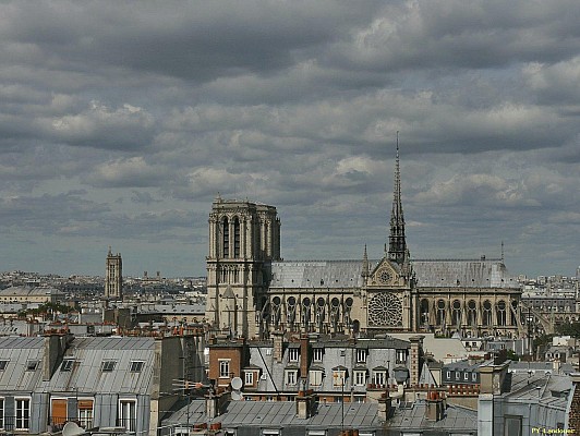 Paris vu d'en haut, Cathdrale Notre-Dame de Paris