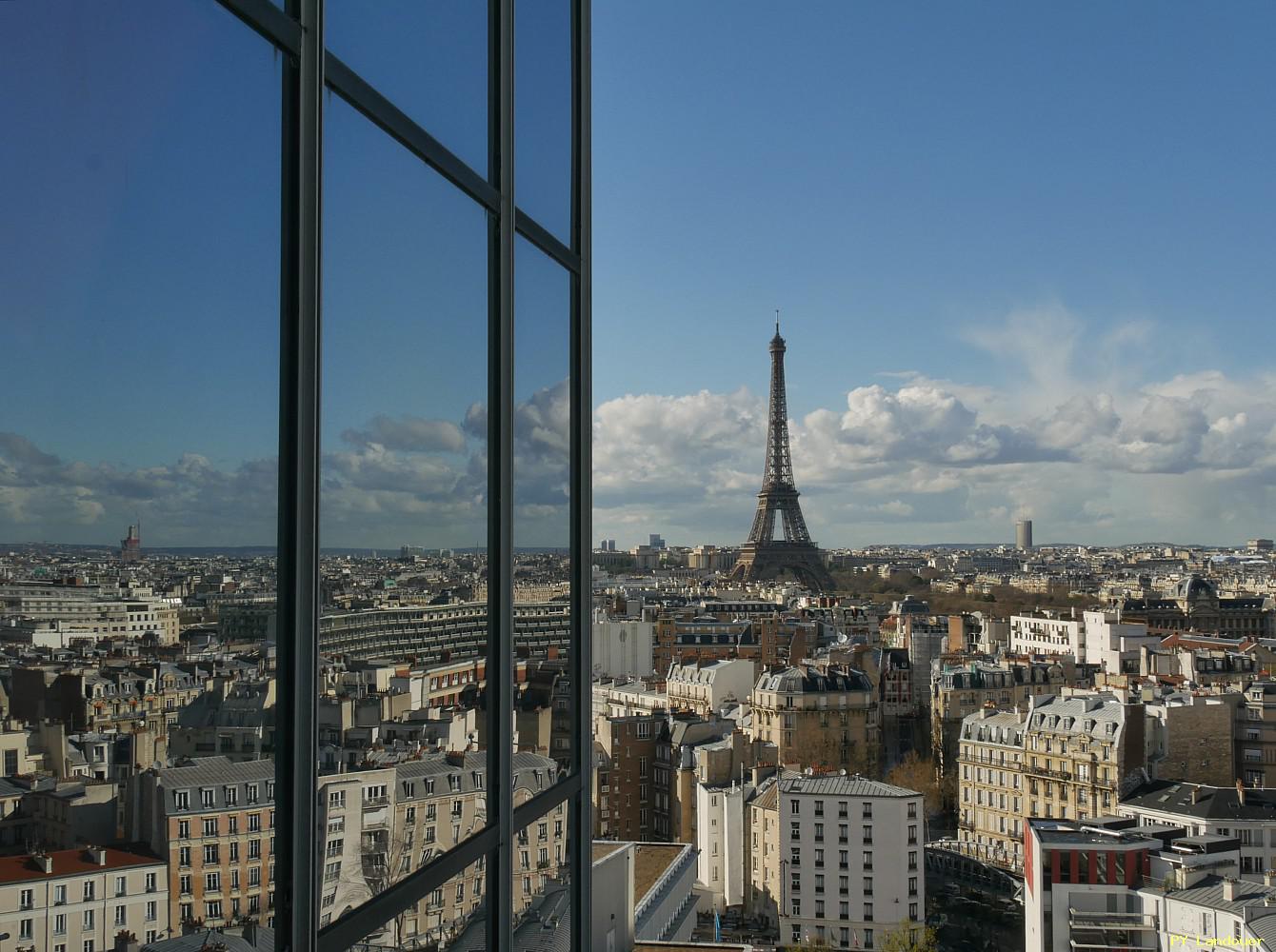 Paris vu d'en haut, Tour Eiffel, 1 rue Miollis