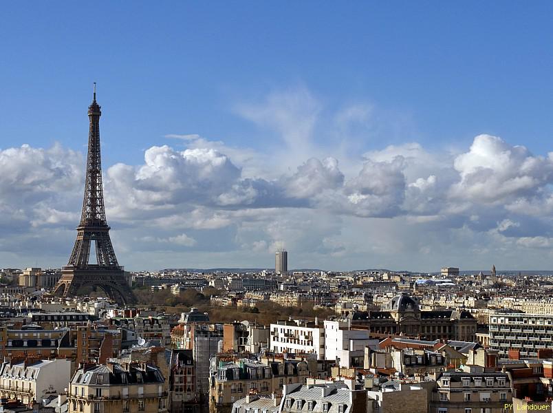 Paris vu d'en haut, Tour Eiffel, 1 rue Miollis