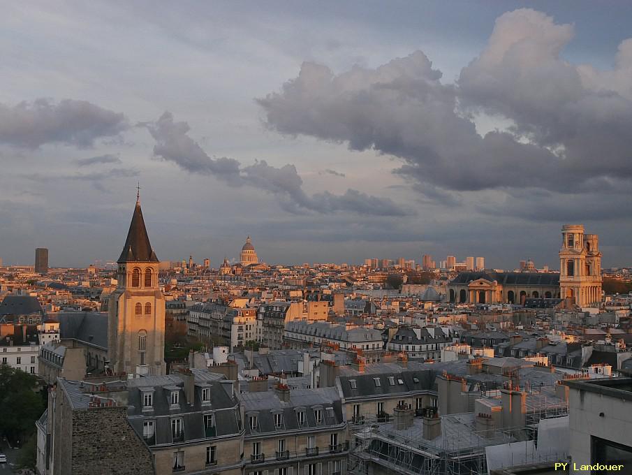 Paris vu d'en haut, glise Saint-Germain-des-Prs, 45 Rue des Saints-Pres ( de mdecine)