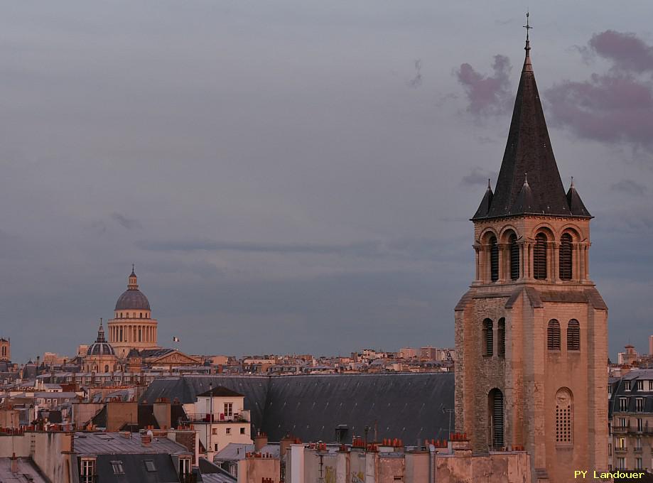 Paris vu d'en haut, Église Saint-Germain-des-Prés, 45 Rue des Saints-Pères (É de médecine)