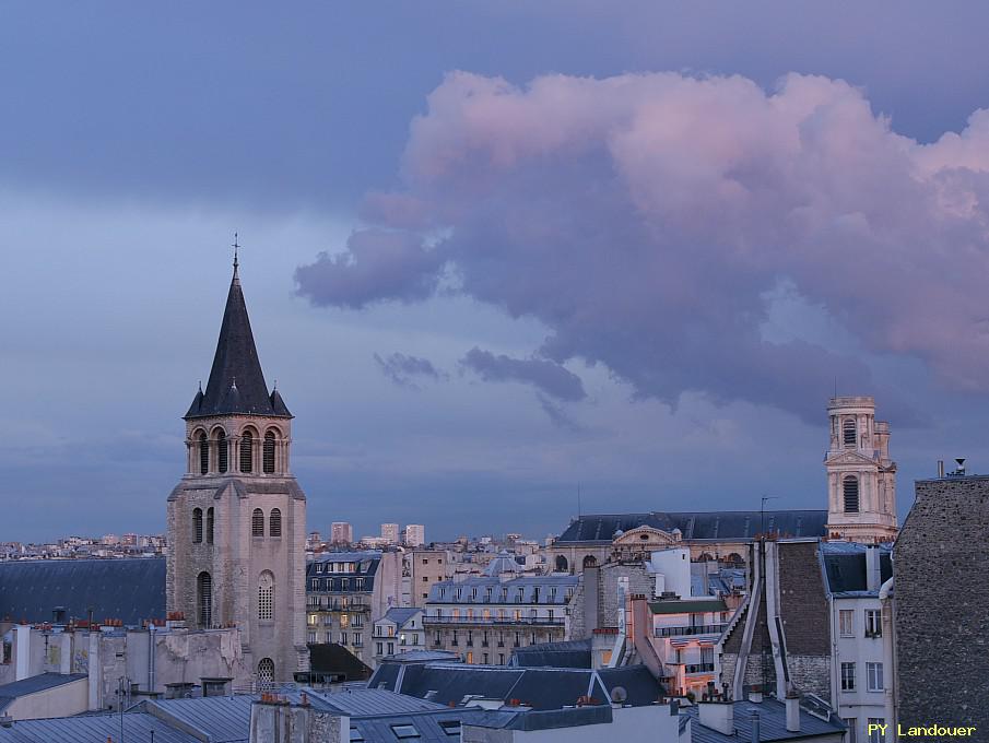 Paris vu d'en haut, glise Saint-Germain-des-Prs, 45 Rue des Saints-Pres ( de mdecine)