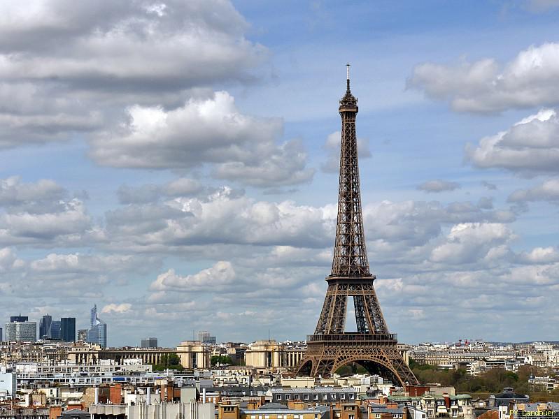 Paris vu d'en haut, Tour Eiffel, 1 rue Miollis