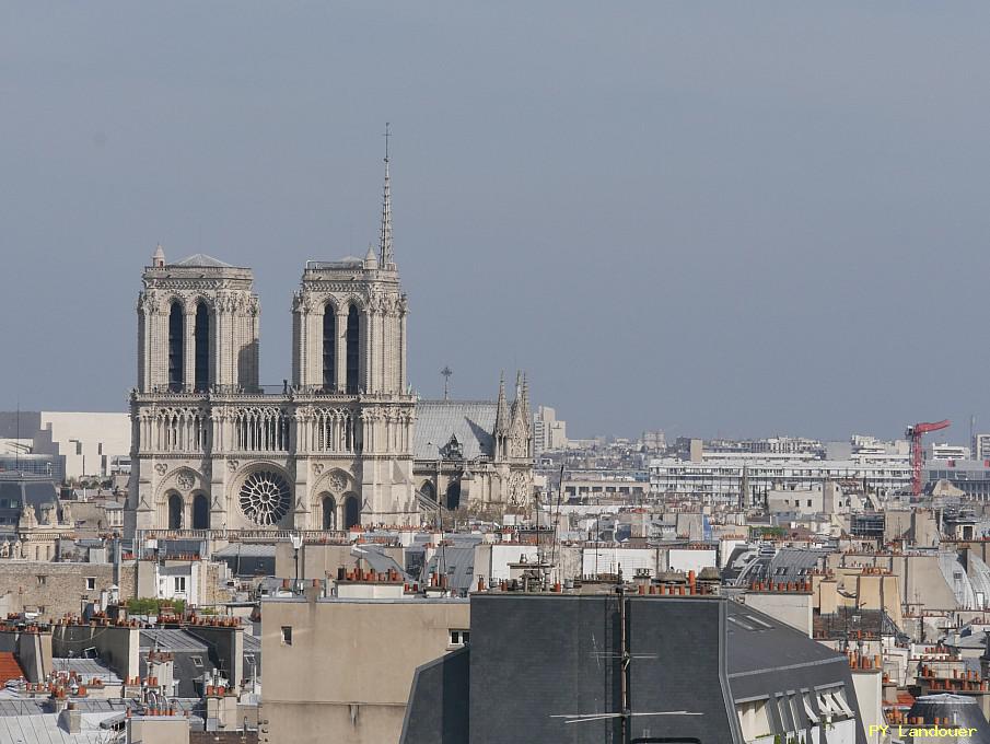 Paris vu d'en haut, Cathdrale Notre-Dame de Paris, 45 Rue des Saints-Pres ( de mdecine)