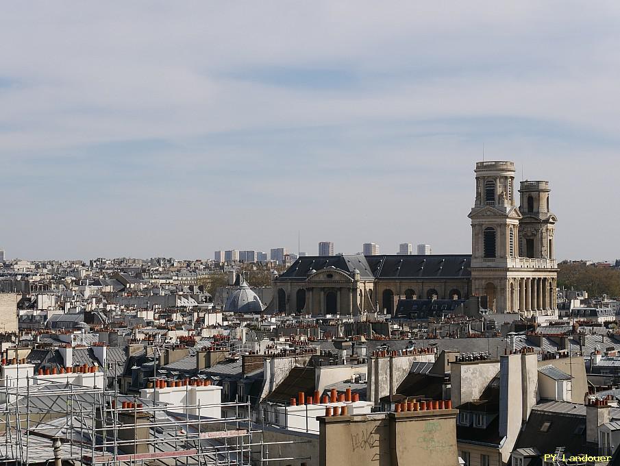 Paris vu d'en haut, glise Saint-Sulpice, 45 Rue des Saints-Pres ( de mdecine)