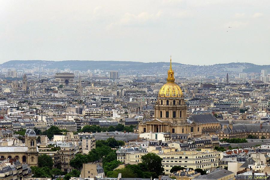 Paris vu d'en haut, Invalides, tour Montparnasse