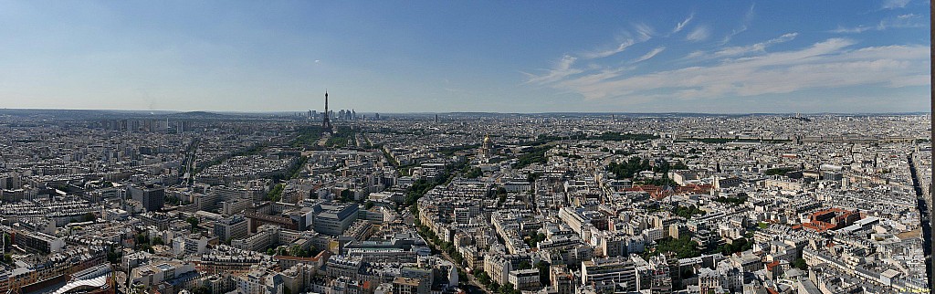 Paris vu d'en haut,  tour Montparnasse