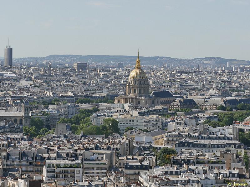 Paris vu d'en haut, Invalides, tour Montparnasse