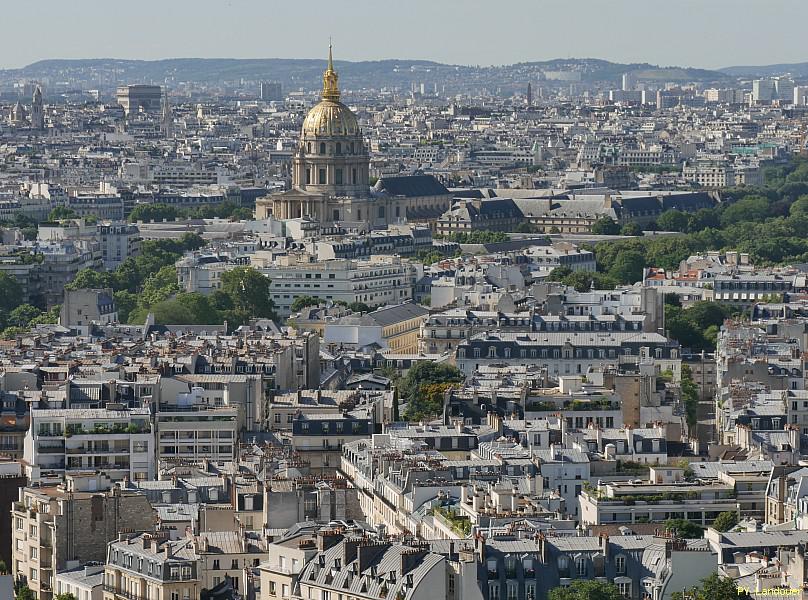 Paris vu d'en haut, Invalides, tour Montparnasse