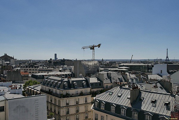 Paris vu d'en haut, 14 rue de Londres