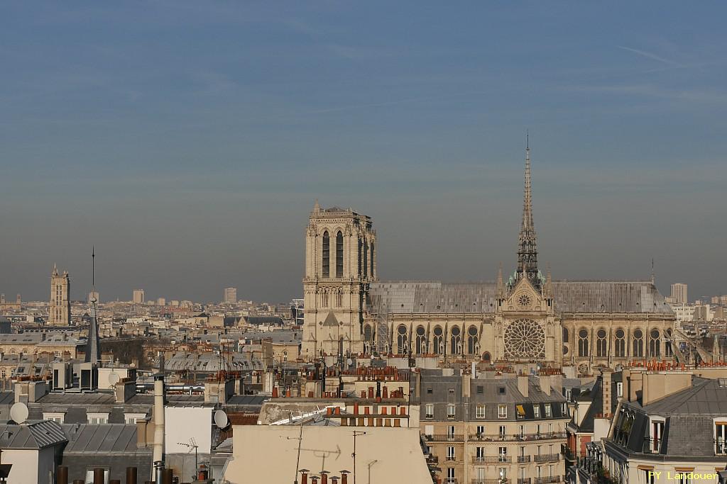 Paris vu d'en haut, Cathdrale Notre-Dame de Paris, 2 rue Valette