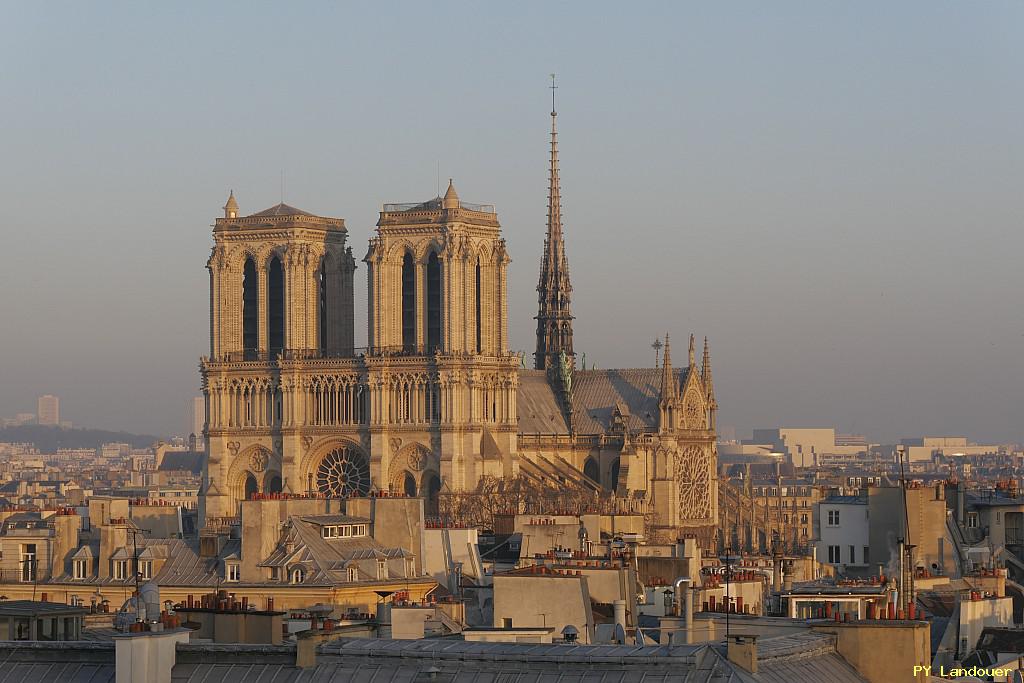 Paris vu d'en haut, Cathdrale Notre-Dame de Paris, 45 Rue des Saints-Pres ( de mdecine)